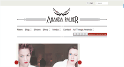 Desktop Screenshot of deutsch.amandapalmer.net