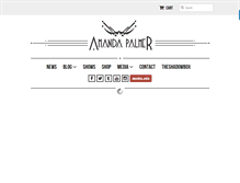 Tablet Screenshot of blog.amandapalmer.net